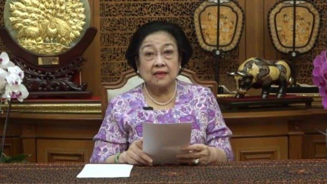 Ketum DPP PDIP dan Presiden RI ke-5 Megawati Soekarnoputri