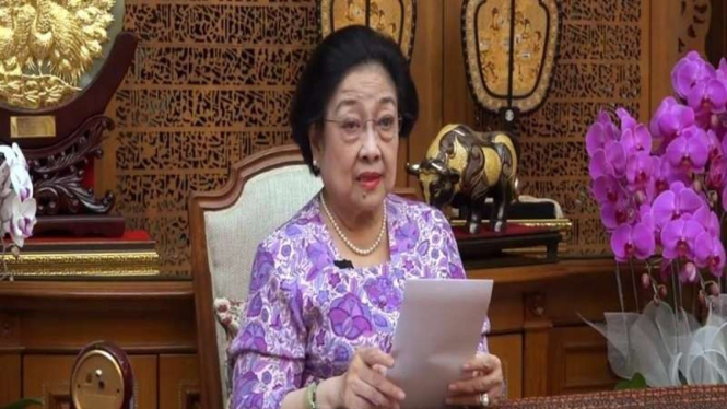 Ketua Umum DPP PDI Perjuangan (PDIP) Megawati Soekarnoputri