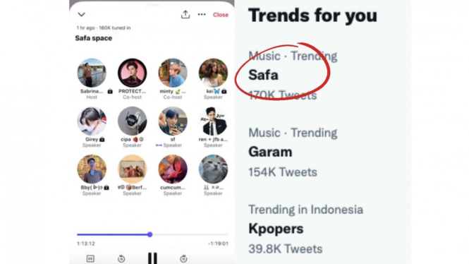 Safa jadi trending topik di Twitter terkait menghina idol K-Pop