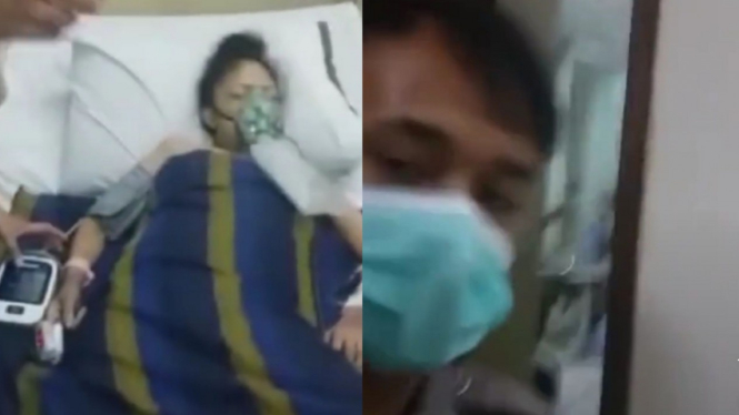 Wanita ditelantarkan di rumah sakit