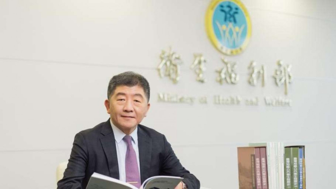Menteri Kesehatan dan Kesejahteraan Republik Tiongkok Dr. Shih-Chung Chen.