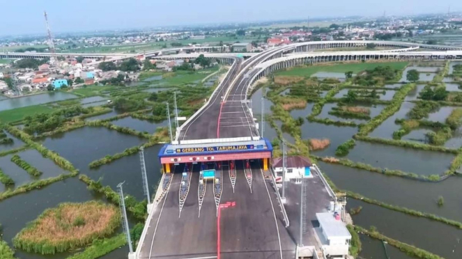 Gerbang Tol Taruma Jaya, Jalan Tol Cibitung-Cilincing.