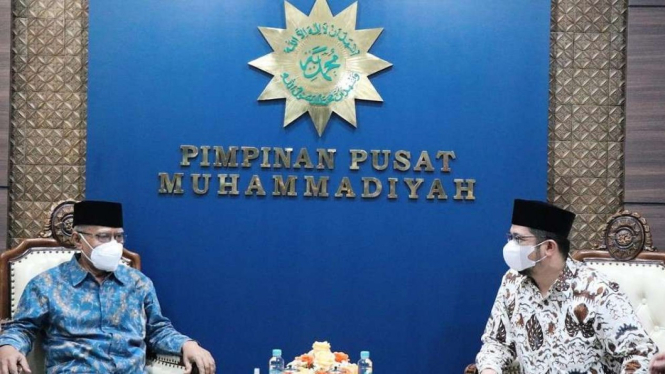 Ketua PP Muhammadiyah dan Ketua Partai Ummat bertemu di Yogyakarta.