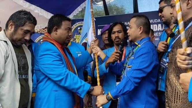 Haris Pertama kembali terpilih jadi Ketum KNPI versi kongres di Maluku.