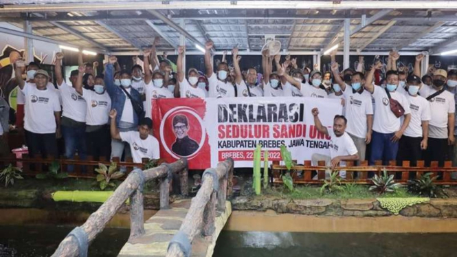 Petani bawang Brebes dukung Sandiaga Uno jadi calon presiden