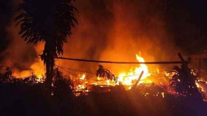Kebakaran rumah di Cilandak, Jakarta Selatan