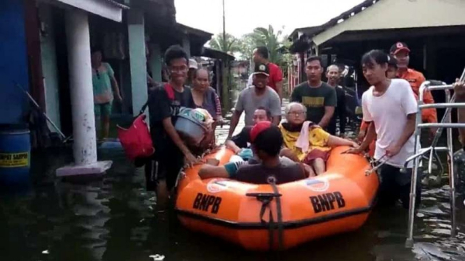 Banjir Rob di Kendal, Jawa Tengah