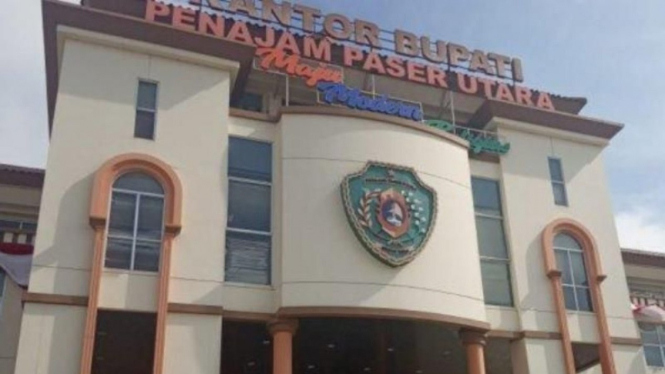 Kantor Bupati Penajam Paser Utara.