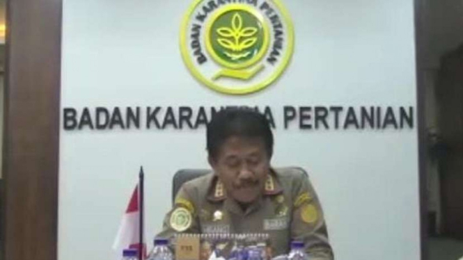 Kepala Badan Karantina Pertanian Kementan, Bambang.