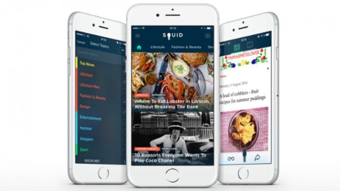 SQUID, Aplikasi Media Berita Global Hadir di Indonesia