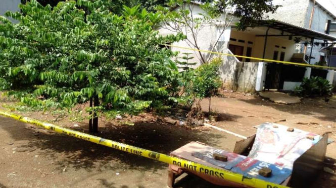 Lokasi pembunuhan oleh adik ipar di Bintara, Bekasi