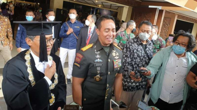 Panglima TNI Andika Perkasa di UGM, DIY