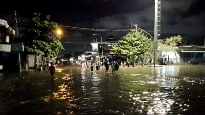 Banjir Rob di Semarang