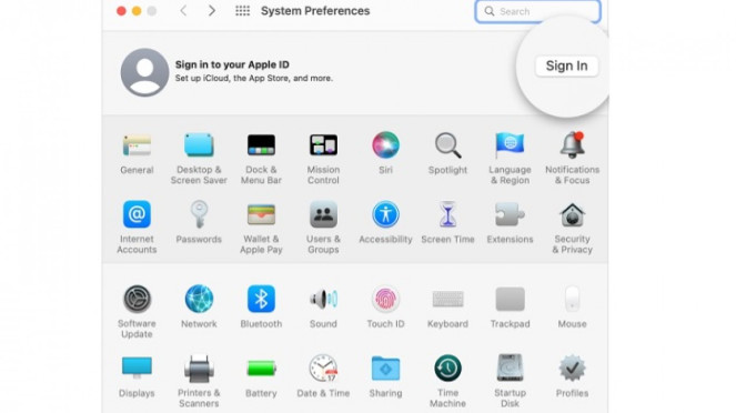 ID Apple MAC
