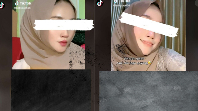 Viral Tiktokers Berhijab Pamer Payudara Dihujat Netizen 