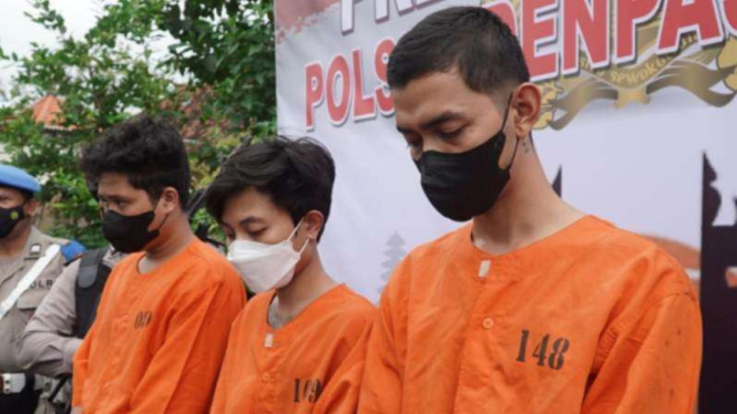 Polisi tangkap pelaku pengeroyokan terhadap pasangan kekasih di Bali.