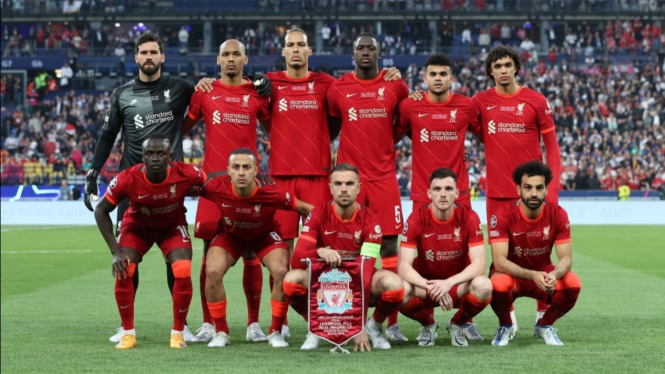 Skuad Liverpool di final Liga Champions 2021/22.