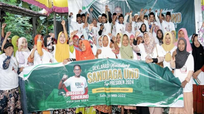 Relawan di Sumenep dukung Sandiaga Uno jadi calon presiden 2024