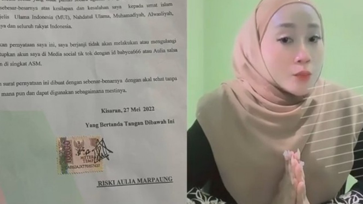 Foto Viral Wanita Berhijab Goyang Dada Konvoi Khilafah Dan Pelakor