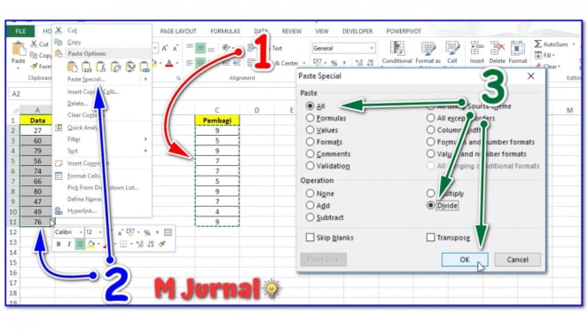 4 Rumus Pembagian Excel, Pakai Contoh Dan Penjelasannya