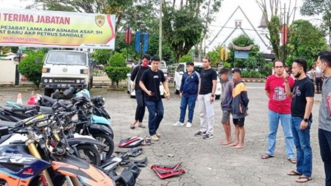 Lima Bocah di Toraja Utara Sulawesi Selatan Ditangkap Usai Mencuri Motor