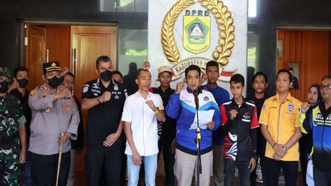 Anggota Geng Motor XTC Bogor membubarkan diri berubah jadi ormas