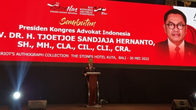 Rakernas Kongres Advokat Indonesia di Bali 2022.