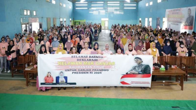 Emak-emak di Kaltim dukung Ganjar Pranowo jadi calon pesiden 2024