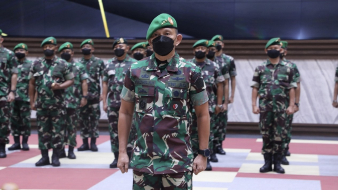 VIVA Militer: Mohamad Sabrar Fadhilah naik pangkat Jenderal Bintang Tiga TNI AD