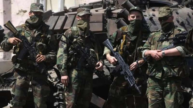 VIVA Militer: Pasukan Brigade Misi Khusus ke-24 militer Rusia