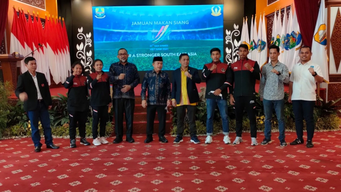 Sambutan untuk atlet Jambi peraih medali SEA Games 2021