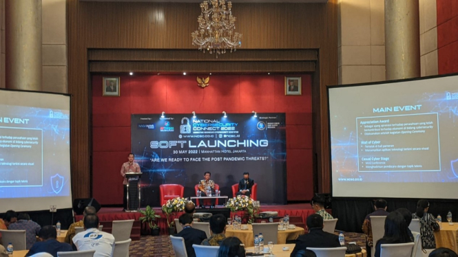 BSSN gelar event Soft Launching National Cybersecurity Connect 2022