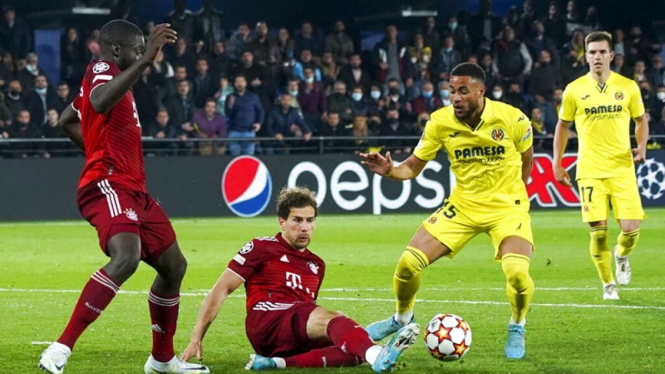 Arnaut Danjuma membela Villarreal di Liga Champions