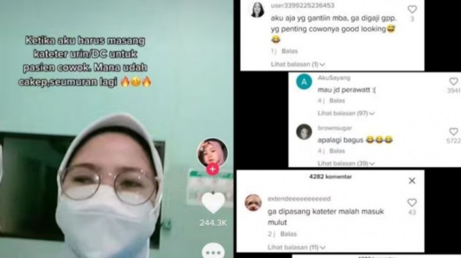 Perawat curhat pasang kateter