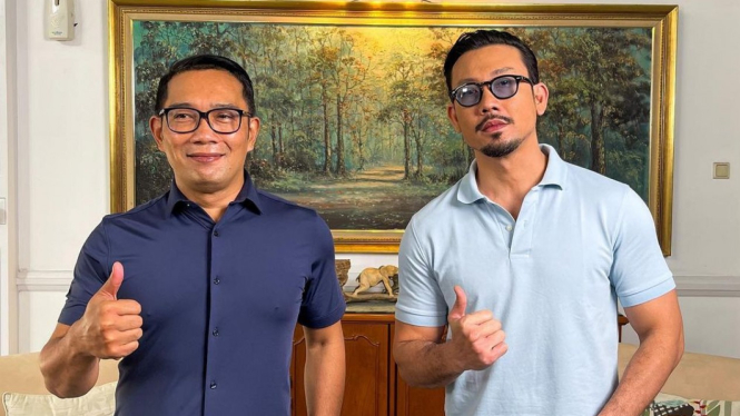 Denny Sumargo dan Ridwan Kamil