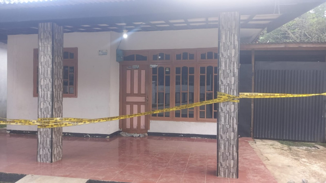 Rumah Korban Pembunuhan Yang Ditemukan di Danau Gawir, Legok Kabupaten Tangerang