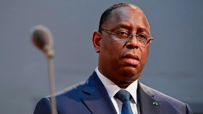 Ketua Uni Afrika sekaligus Presiden Senegal, Macky Sall.