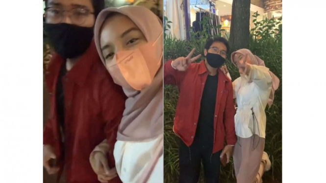 Eril dan Nabila Ishma kekasihnya