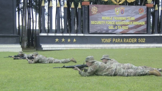 VIVA Militer: TNI AD gelar latihan bersama dengan Tentara Amerika Serikat 
