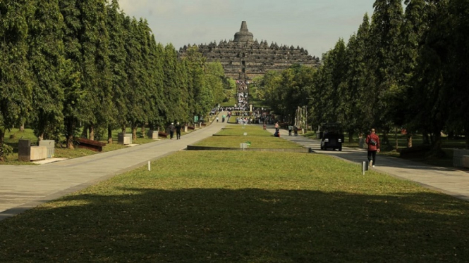 Kawasan Candi Borobudur.