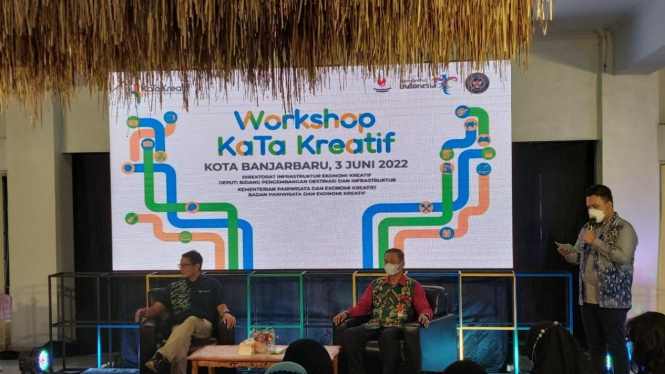 sandiaga Uno hadiri Workshop Kata Kreatif Banjarbaru