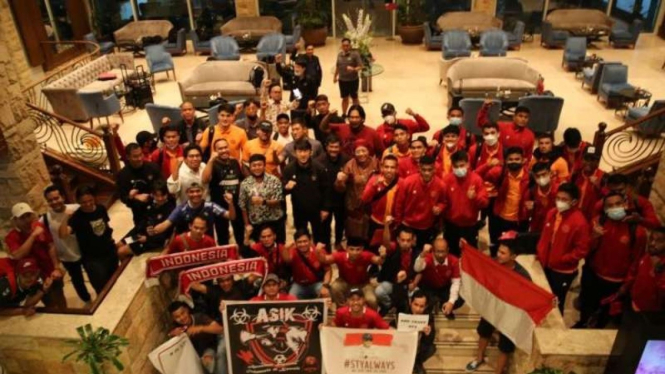 Timnas Indonesia tiba di Kuwait untuk melakoni Kualifikasi Piala Asia 2023