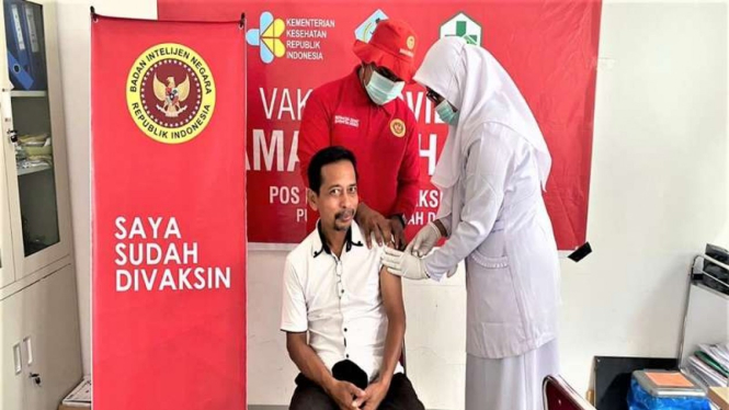 Vaksinasi covid-19 di Aceh