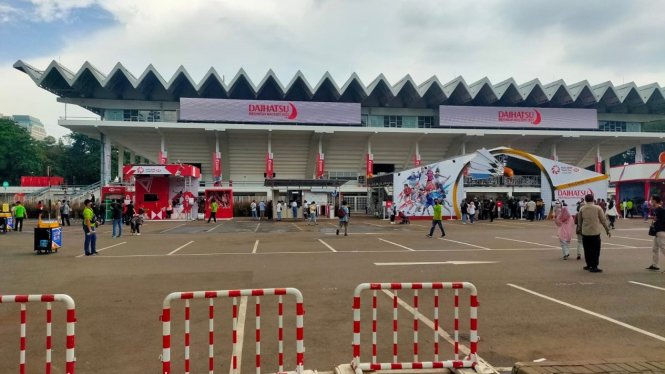 Suasana Istora Senayan Gelora Bung Karno