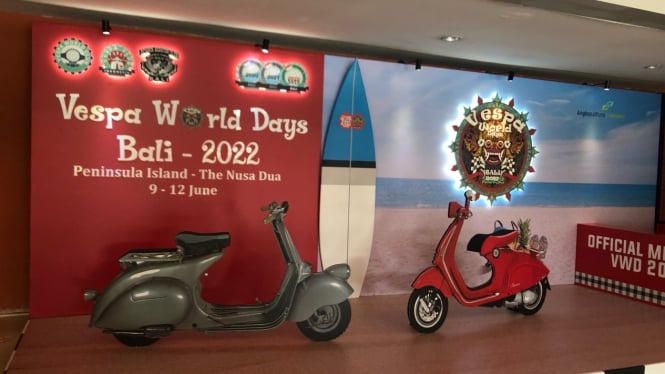 Vespa World Days 2022 di Bali