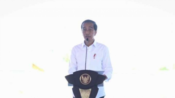 Presiden Jokowi di Kabupaten Wakatobi, Sulawesi Tenggara, Kamis 9 Juni 2022.