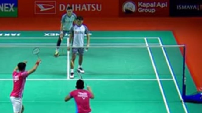 Fajar Alfian/Muhammad Rian Ardianto di Indonesia Masters 2022