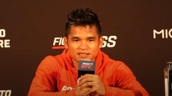 Petarung One Pride MMA, Jeka Saragih Mengikuti Jumpa Pers di Singapura