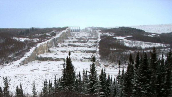 Bendungan Robert-Bourassa, Kanada