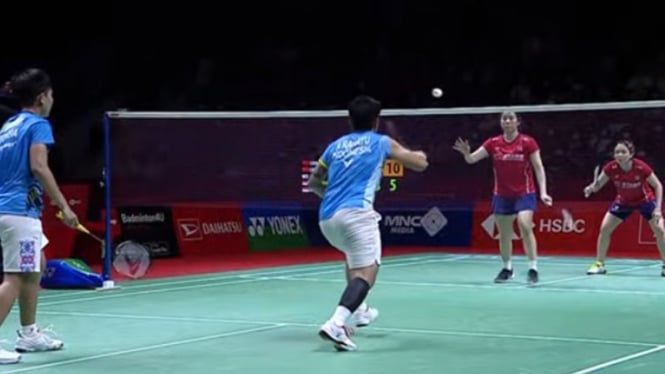 Apriyani/Fadia vs Chen Qingchen/Jia Yifan di Final Indonesia Masters 2022